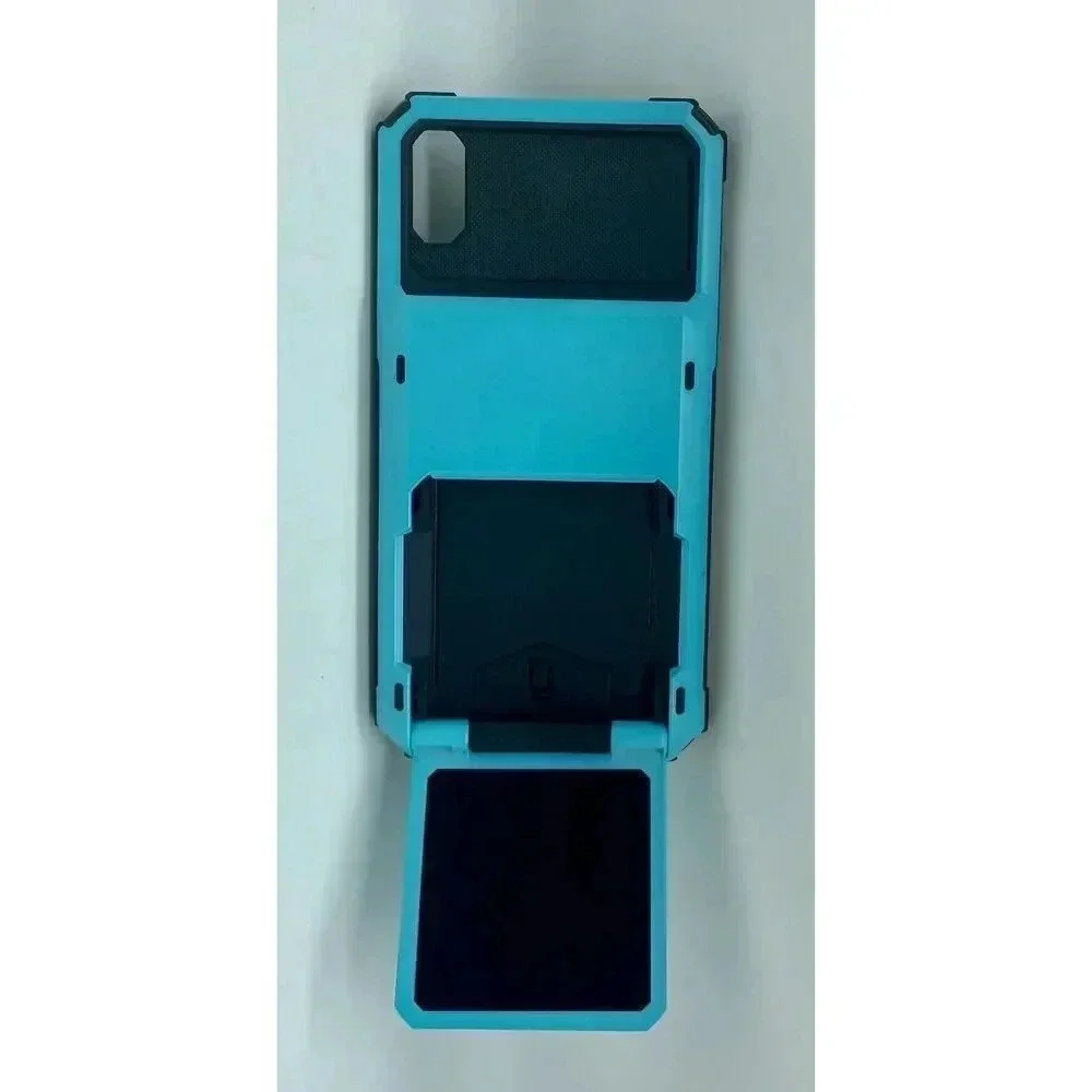 Vofolen‎ Case For iPhone XS Max Wallet ID Slot 4 Credit Card Holder Light Blue